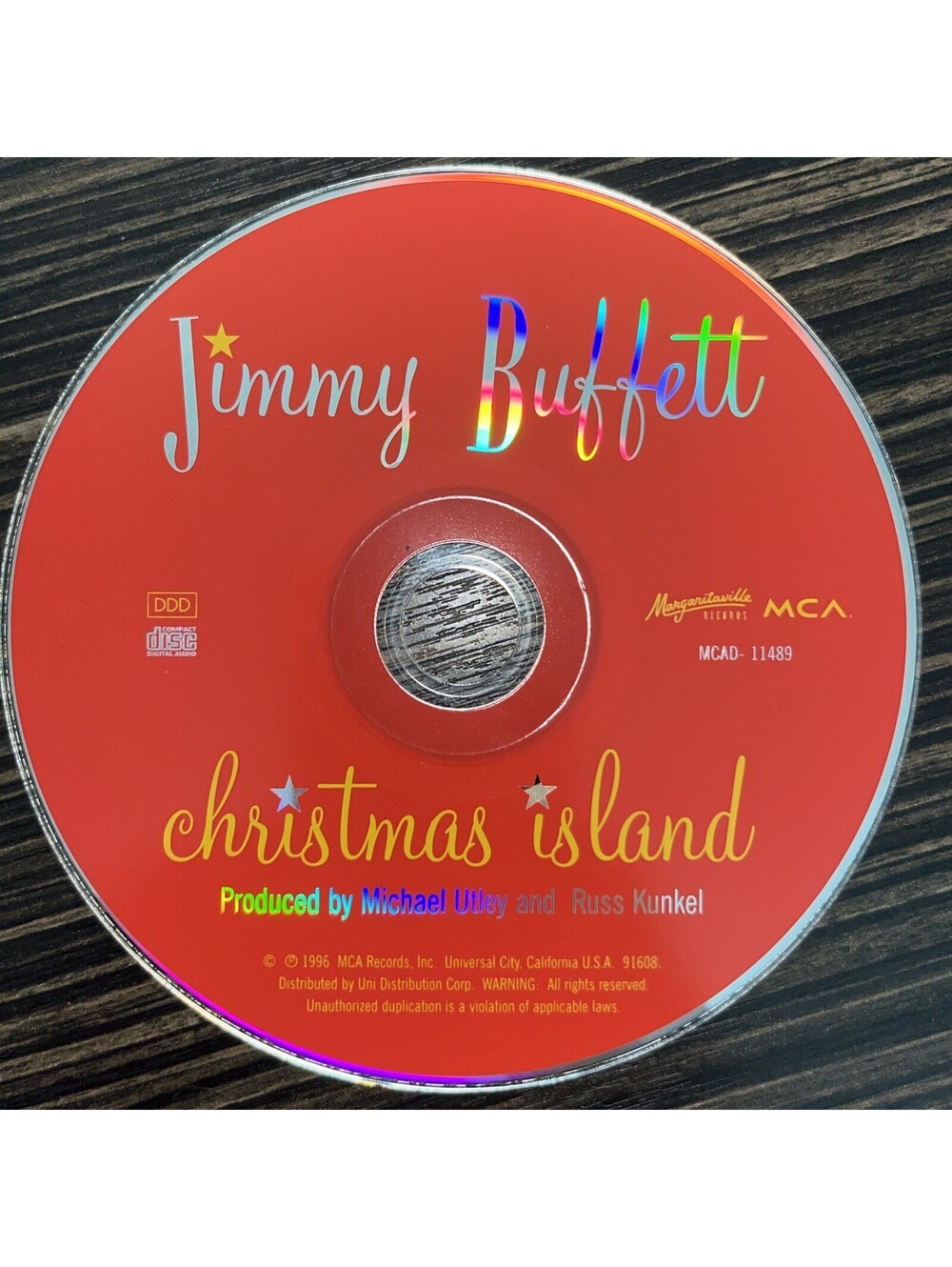 Christmas Island [CD] Jimmy Buffett Disc Only